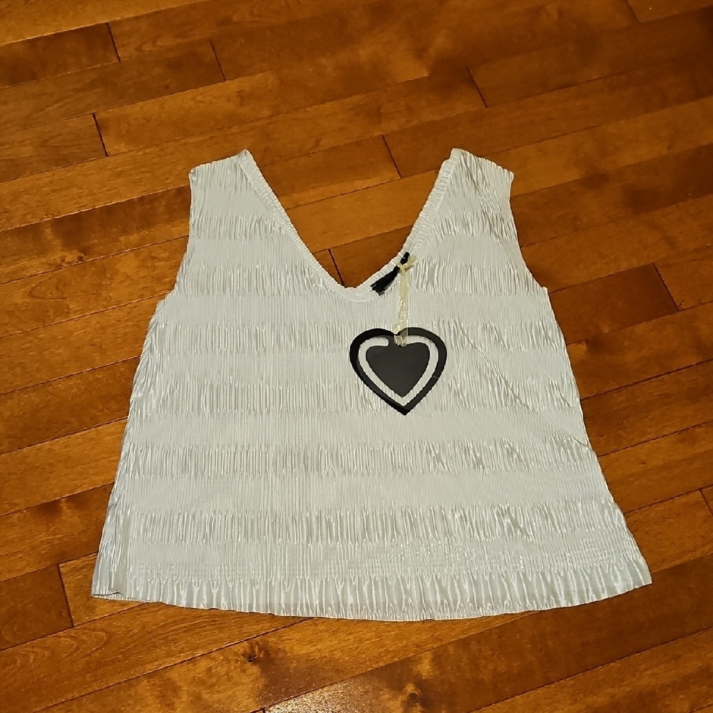 Club L White Sleeveless Top